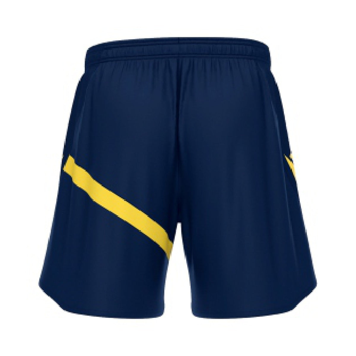 EVANS ATHLETIC AWAY MATCH SHORTS back — clean 4000 x 4000 product photograph