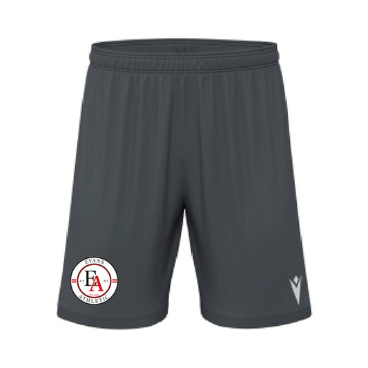 EVANS ATHLETIC HOME GOALKEEPER SHORTS front — clean 4000 x 4000 product photograph