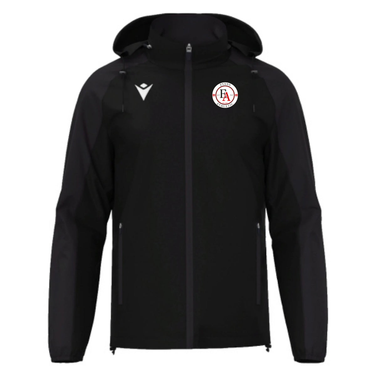 Evans Athletic elbrus-black front – clean 4000 x 4000
