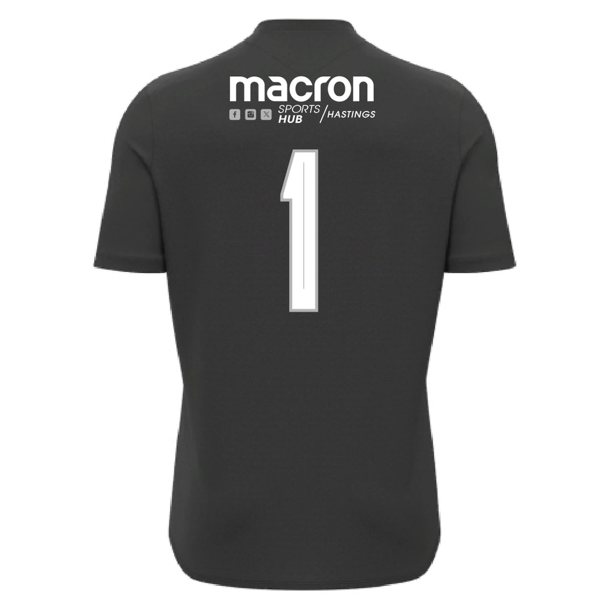 Evans Athletic match shirt back – clean 4000 × 4000 product image