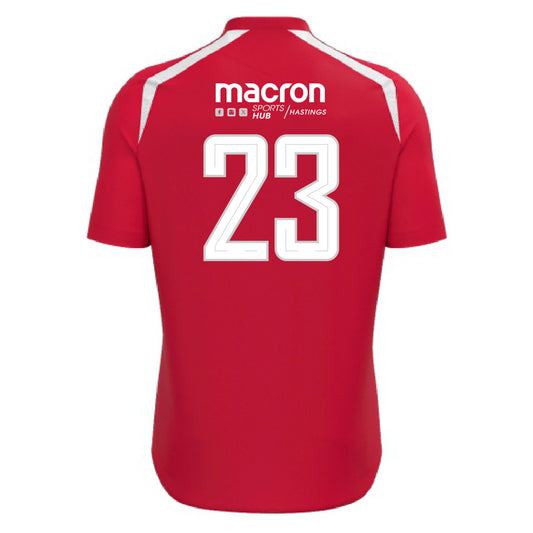 Evans Athletic match shirt back – clean 4000 × 4000 product image