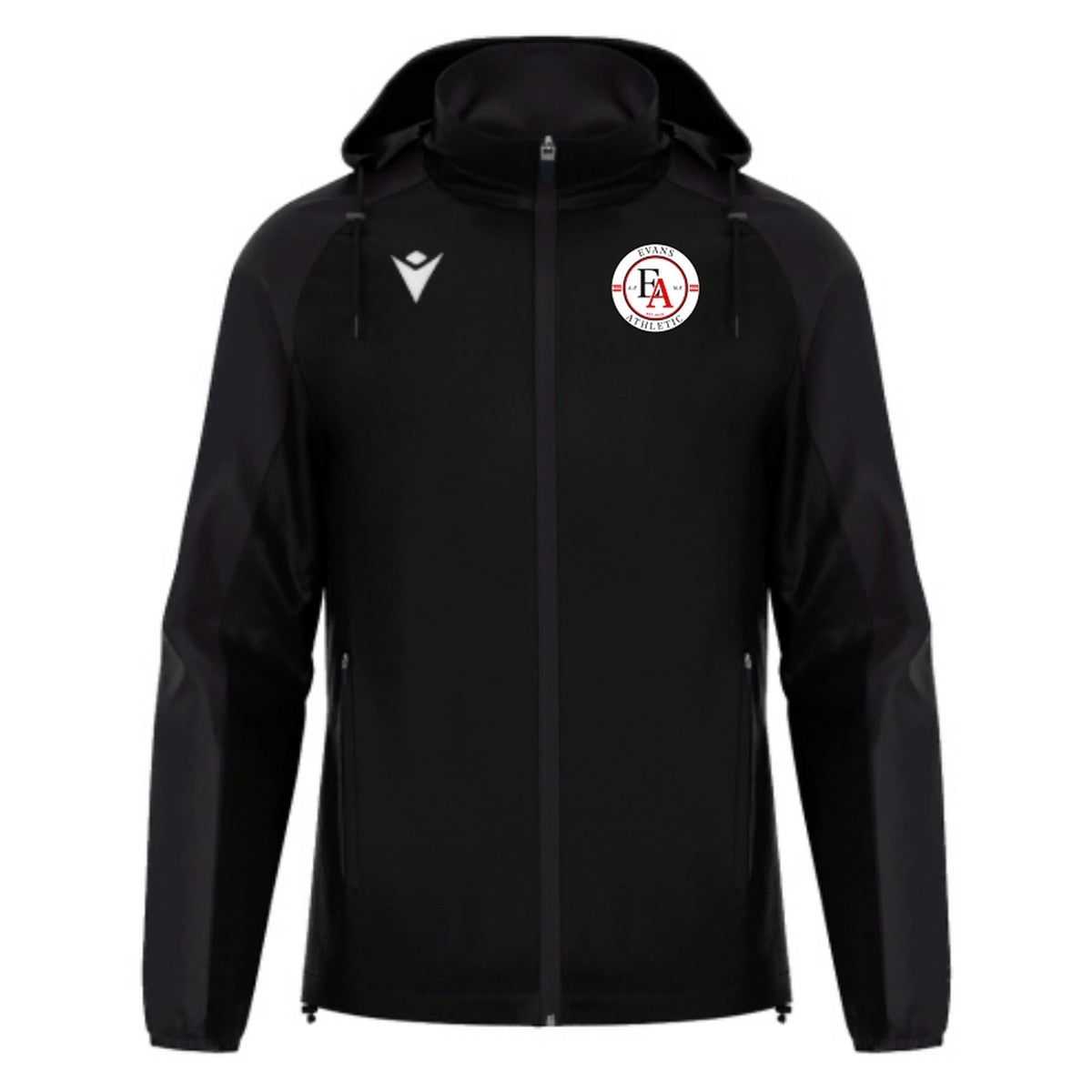 Evans Athletic rivendell-black front – clean 4000 x 4000