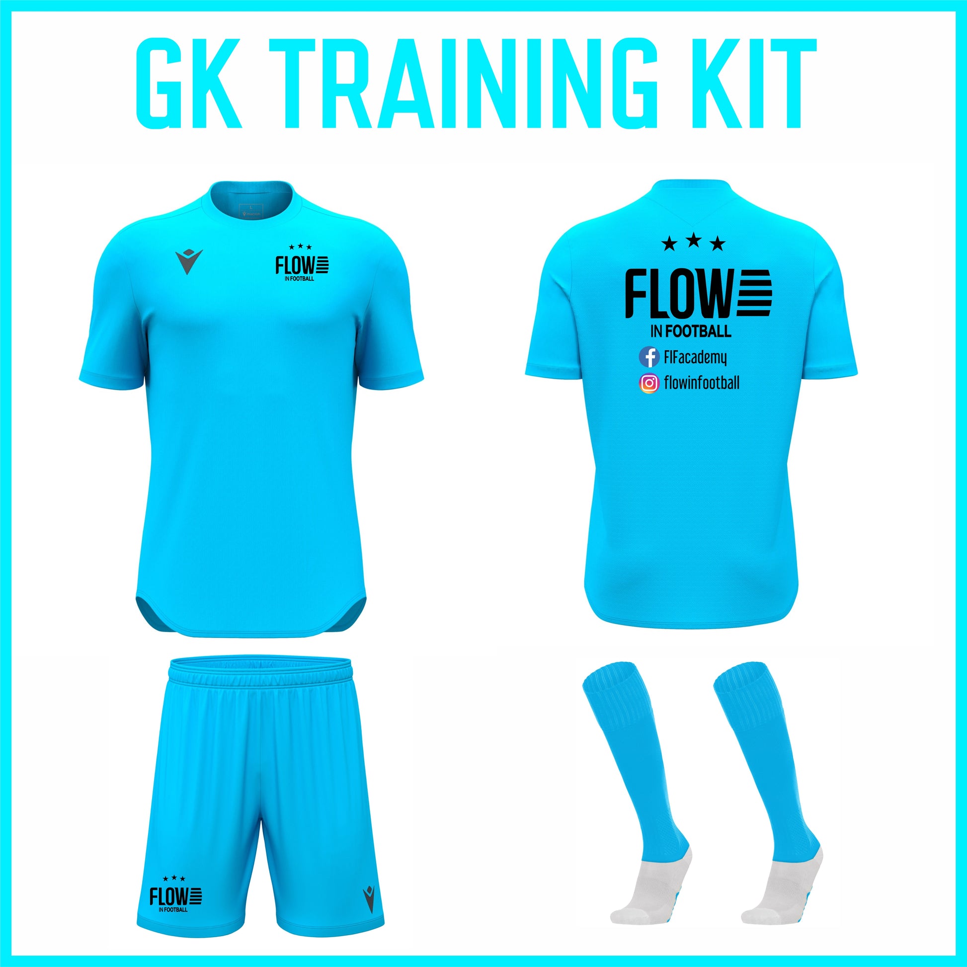 FLOW IN FOOTBALL JNR GK TRAINING KIT
