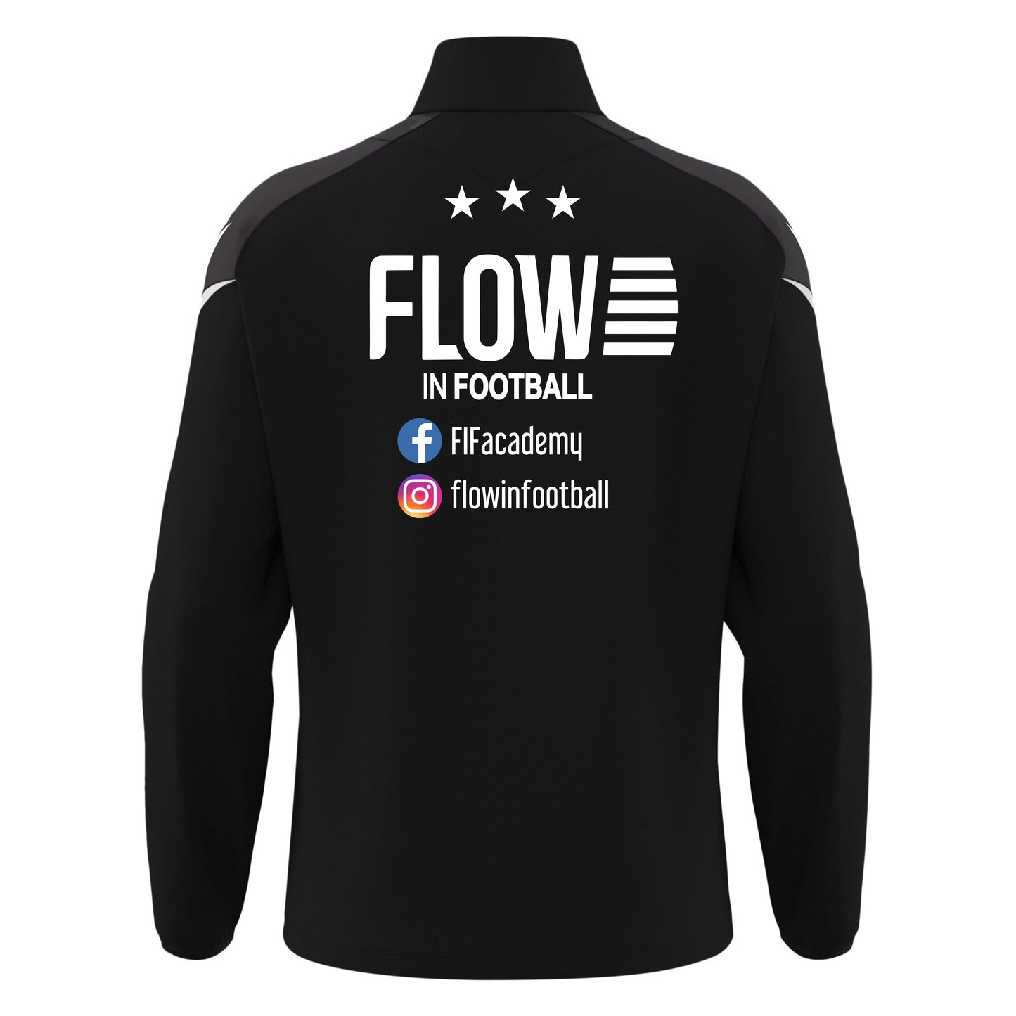 Flow In Football Hollow top back