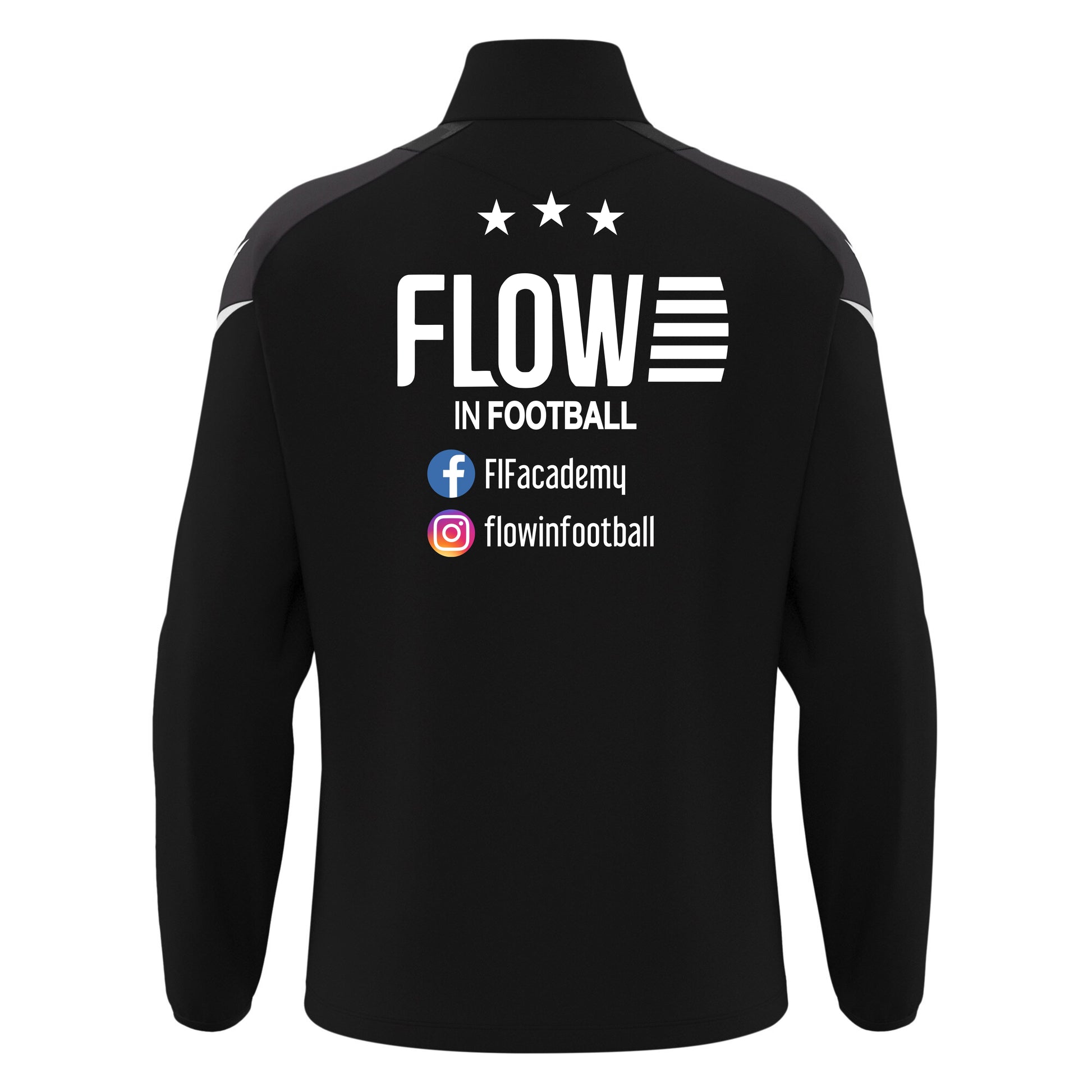 Flow In Football Hollow top back