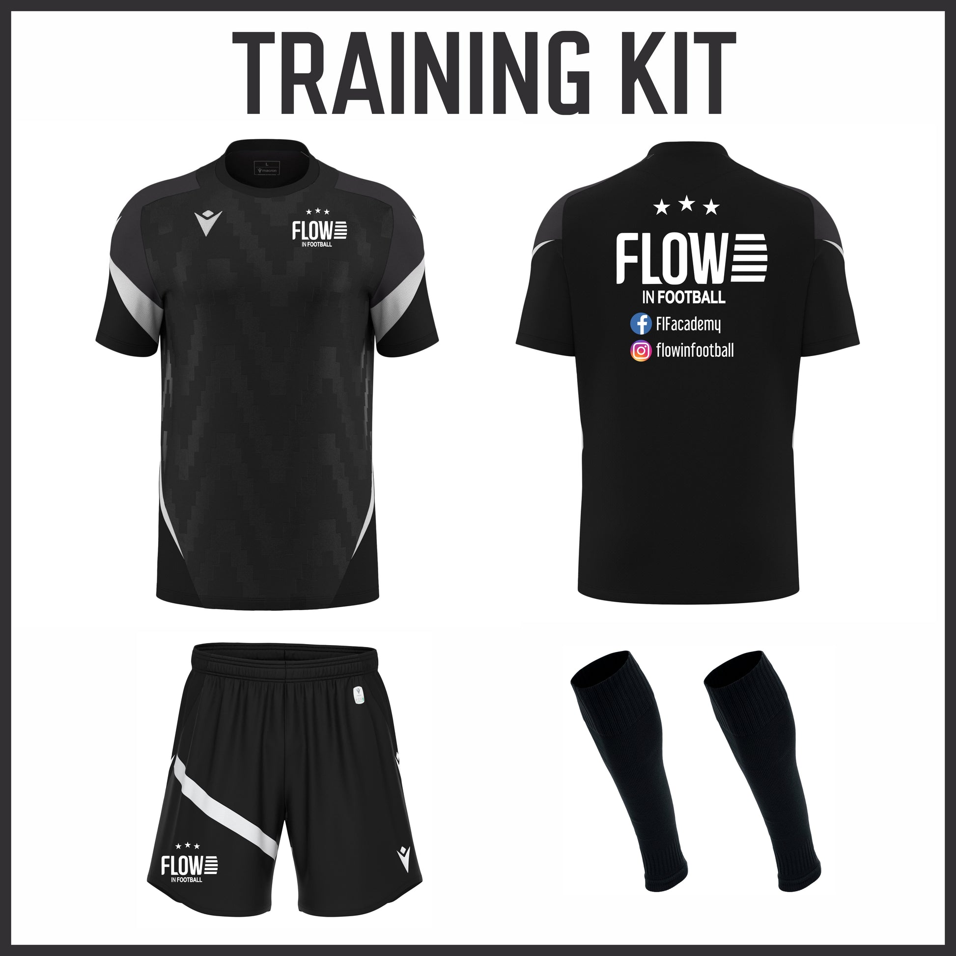 FLOW IN FOOTBALL JNR TRAINING KIT