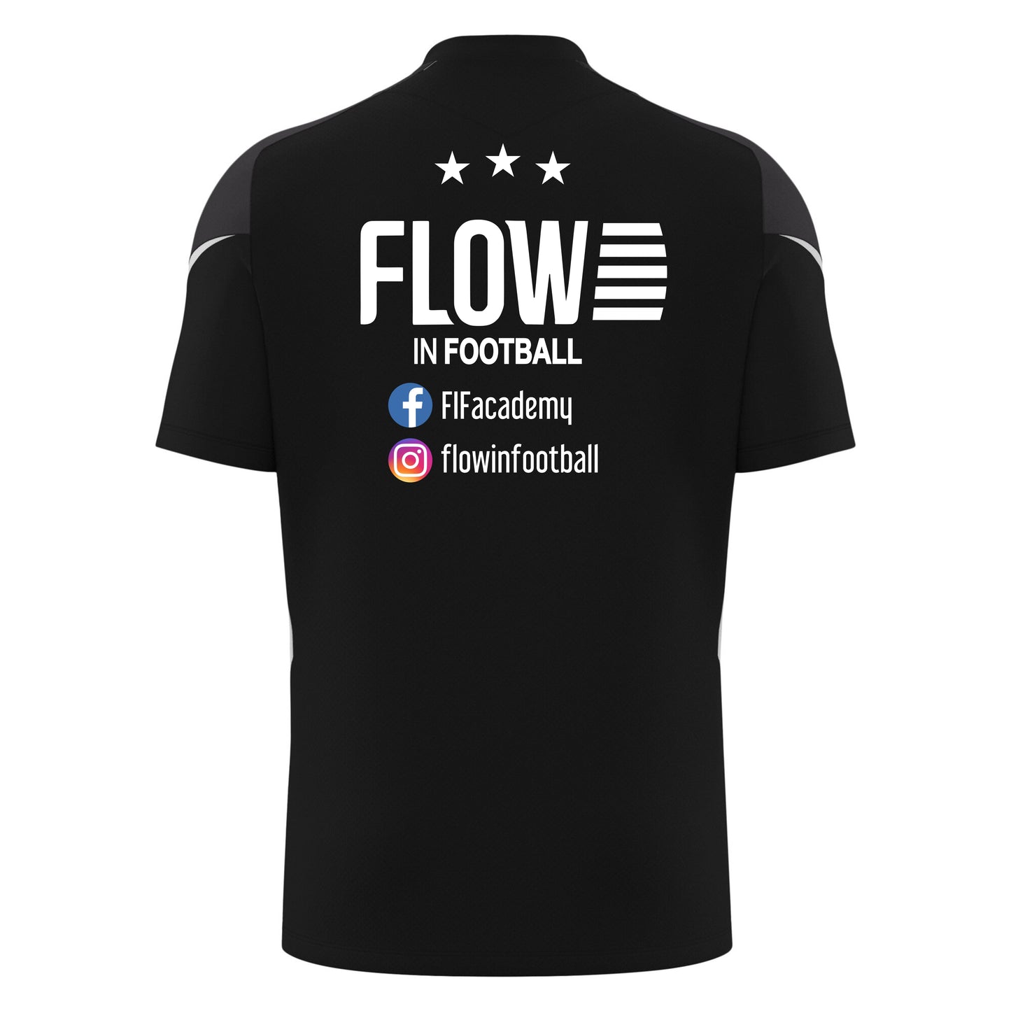 Flow In Football Totem training shirt back