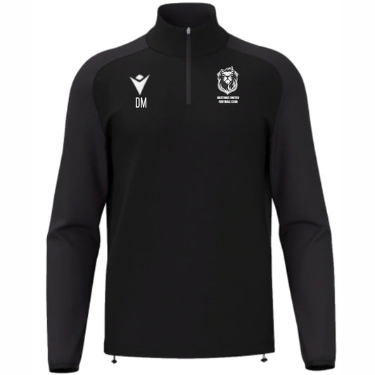 HASTINGS UNITED FC COACHES ISEN TRAINING 1/4 ZIP Macron Store Hastings
