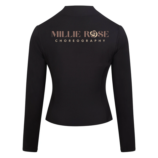 MILLIE ROSE CHOREOGRAPHY WOMEN'S RECYCLED TECH-ZIP JACKET