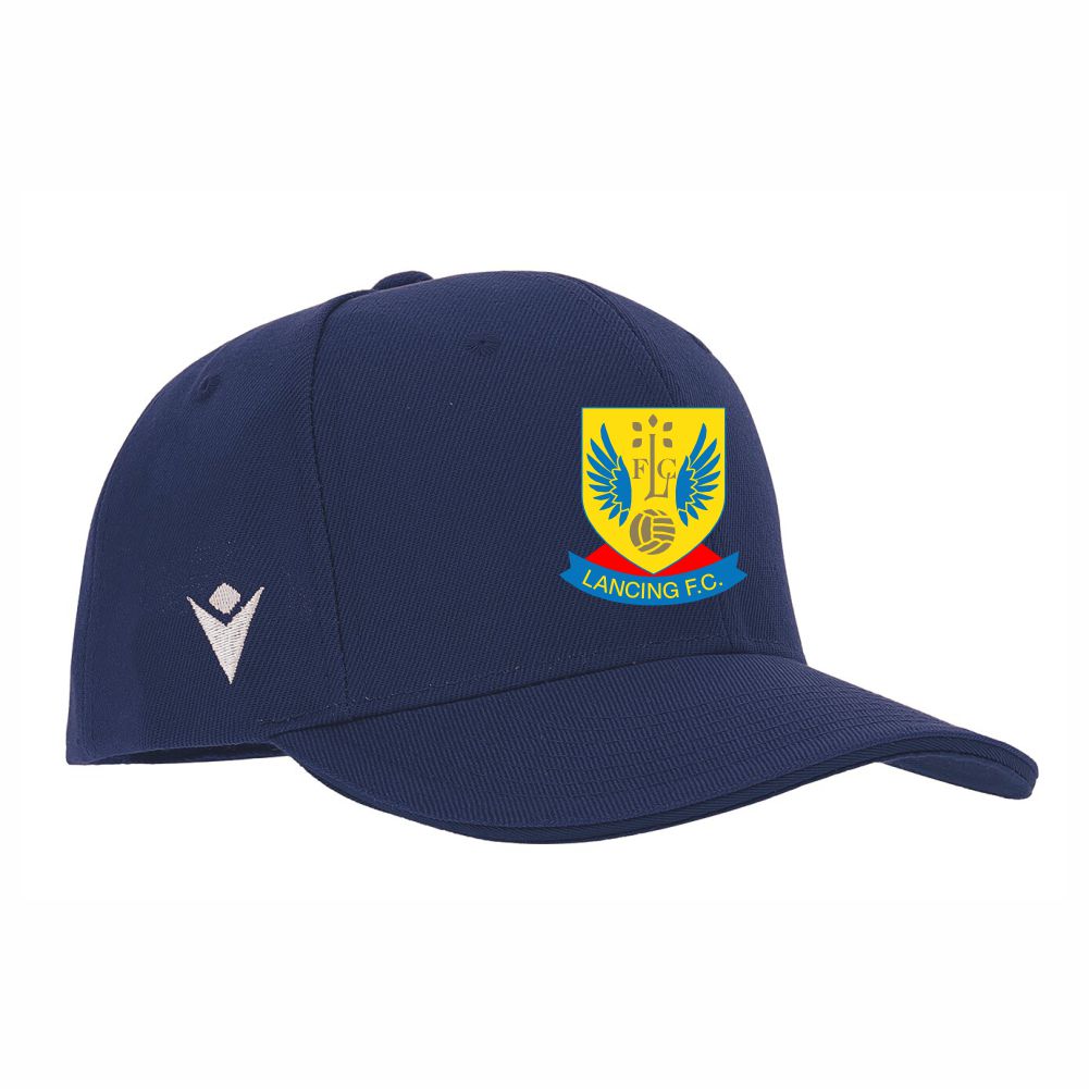LANCING FC NAVY PEPPER CAP Macron Store Hastings