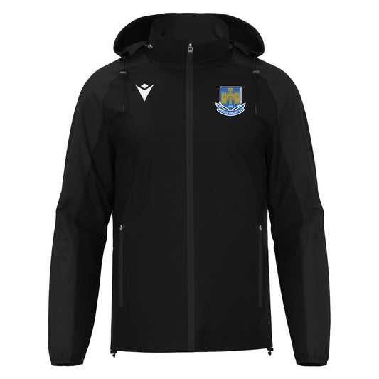 REIGATE PRIORY FC COACHES ELBRUS RAIN JACKET front