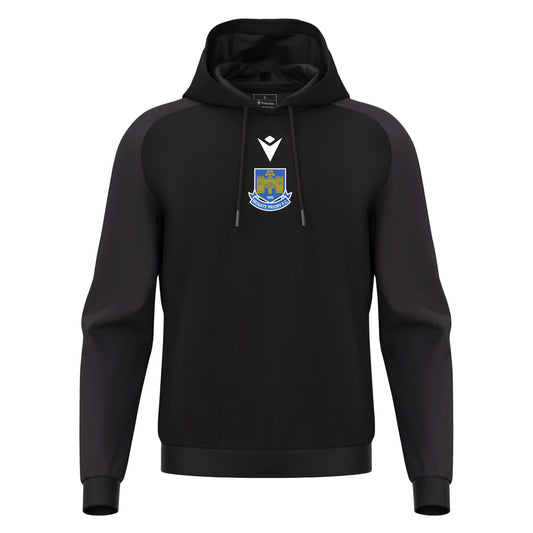 REIGATE PRIORY FC COACHES HORN HOODIE front