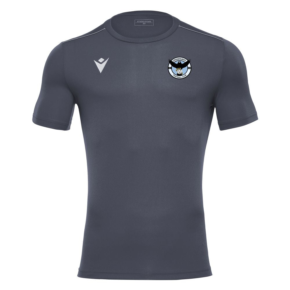CROWHURST FC JNR PLAYERS TRAINING AND TRAVEL TEE Macron Store Hastings