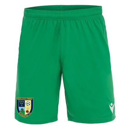 SNR SEDLESCOMBE RANGERS FC MESA AWAY GK MATCH SHORTS Macron Store Hastings