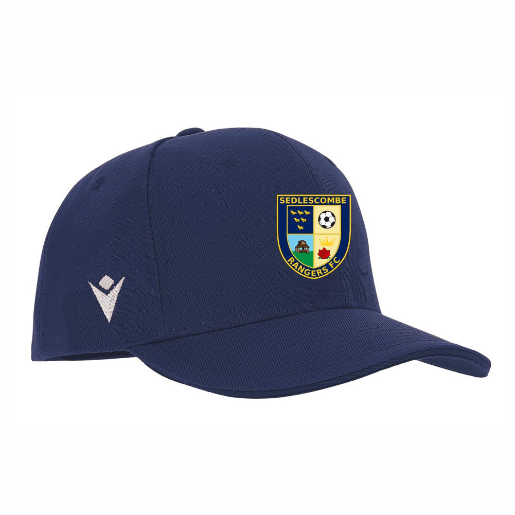 SEDLESCOMBE RANGERS FC PLAYERS NAVY PEPPER CAP Macron Store Hastings