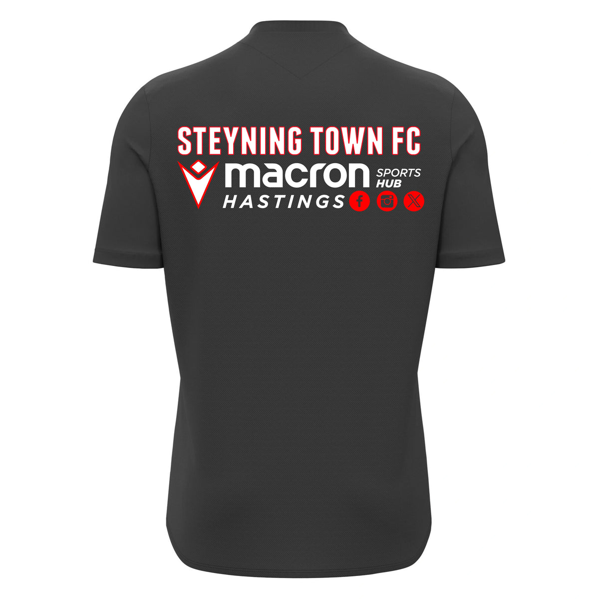 Steyning Town FC GREY VOID BACK