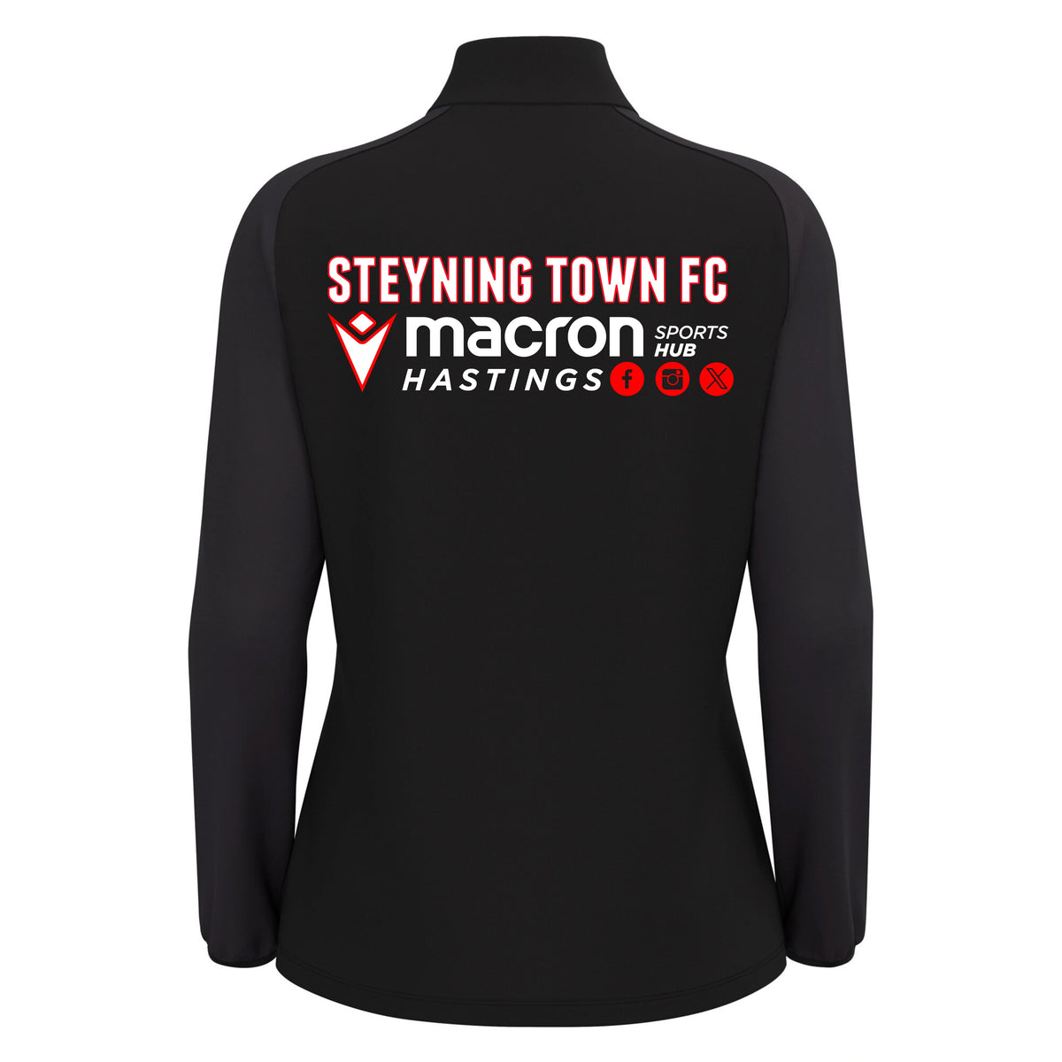 Steyning Town FC LENA LADIES BLACK BACK