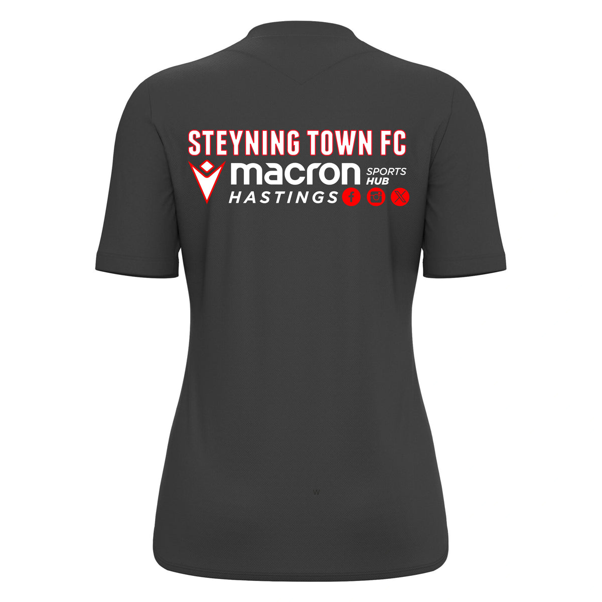 Steyning Town FC ZYRA LADIES GREY BACK