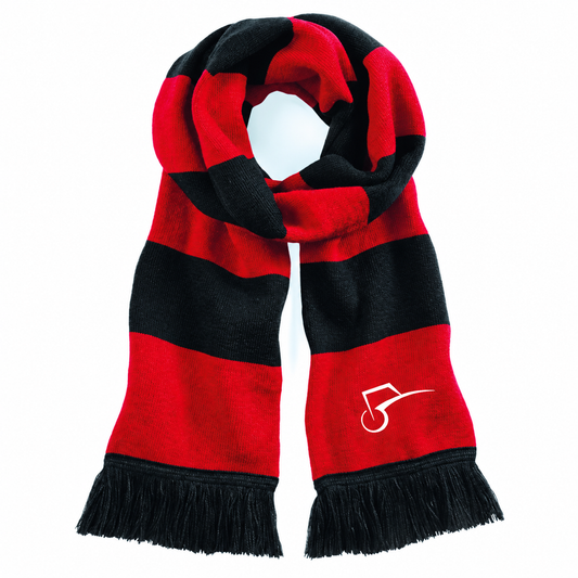 STEYNING TOWN FC RED/BLACK SCARF