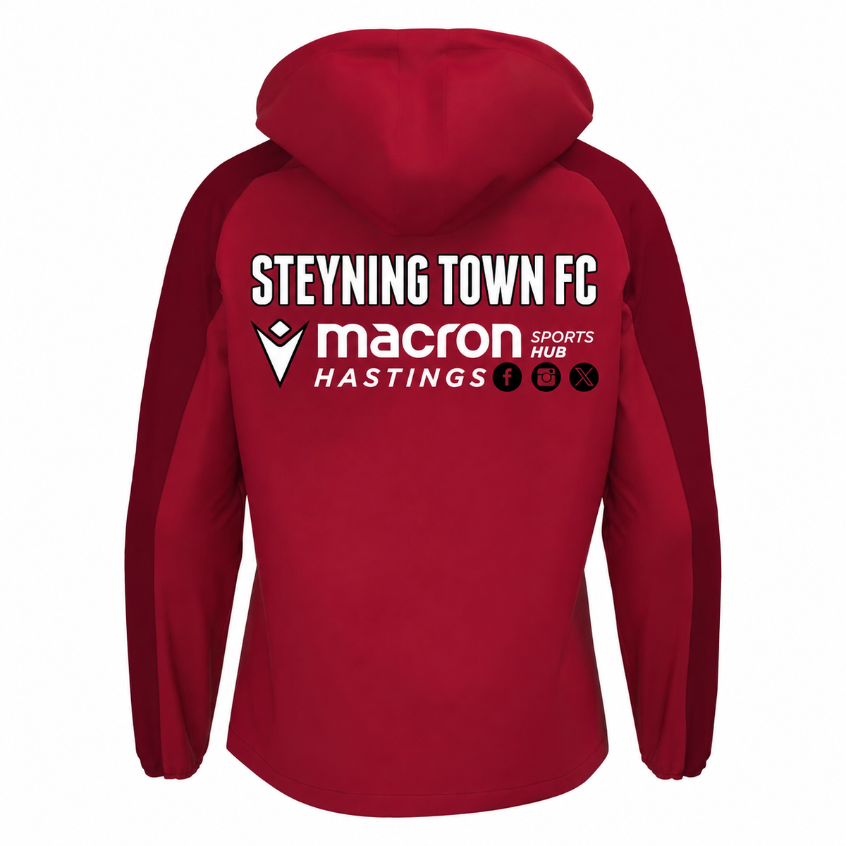 STEYNING TOWN FC SNR PLAYERS ELBRUS SHOWER JACKET — back