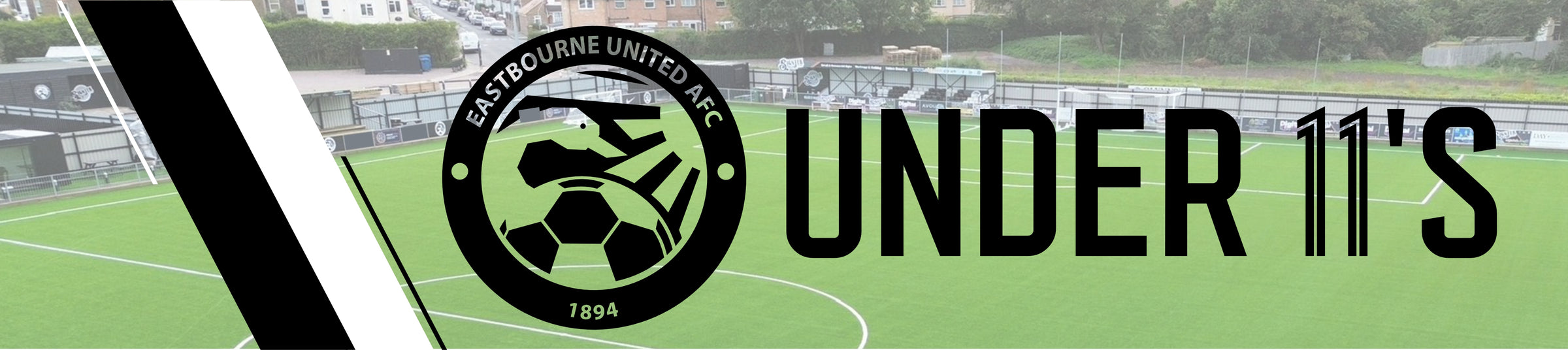 Eastbourne United AFC Under 11's banner