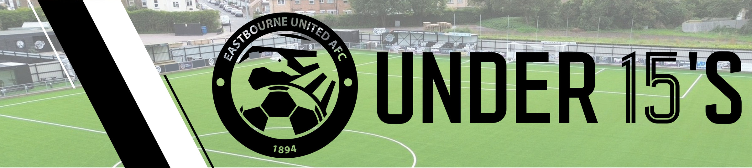 Eastbourne United AFC Under 15's banner
