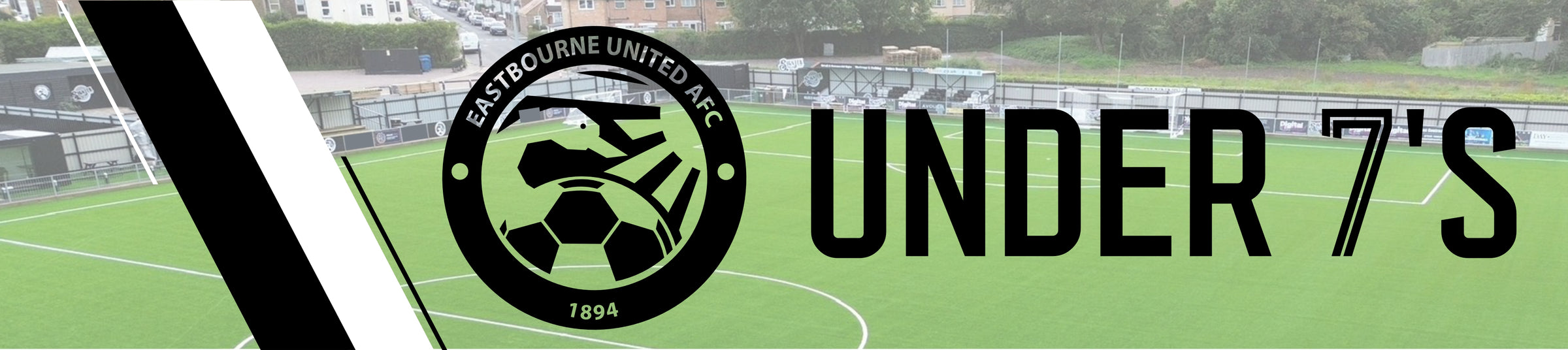 Eastbourne United AFC Under 7's banner