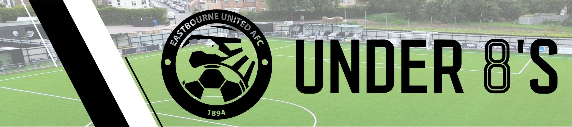 Eastbourne United AFC Under 8's banner