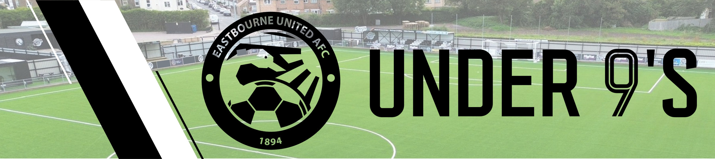 Eastbourne United AFC Under 9's banner