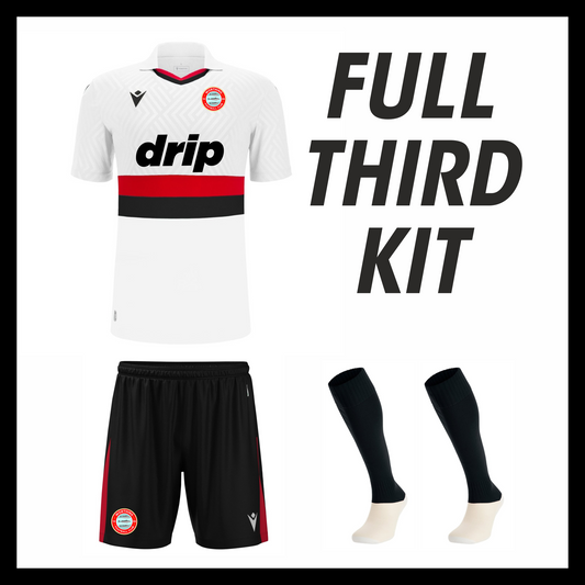 SNR WORTHING FC THIRD FULL REPLICA KIT Macron Sports Hub Hastings
