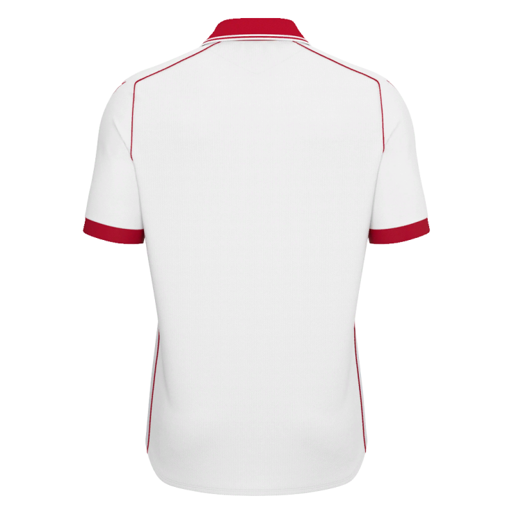 Warden | White/Red | Back