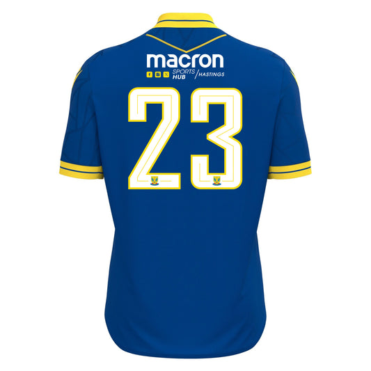 LANCING FC SNR AWAY YOUTH MATCH DAY SHIRT back