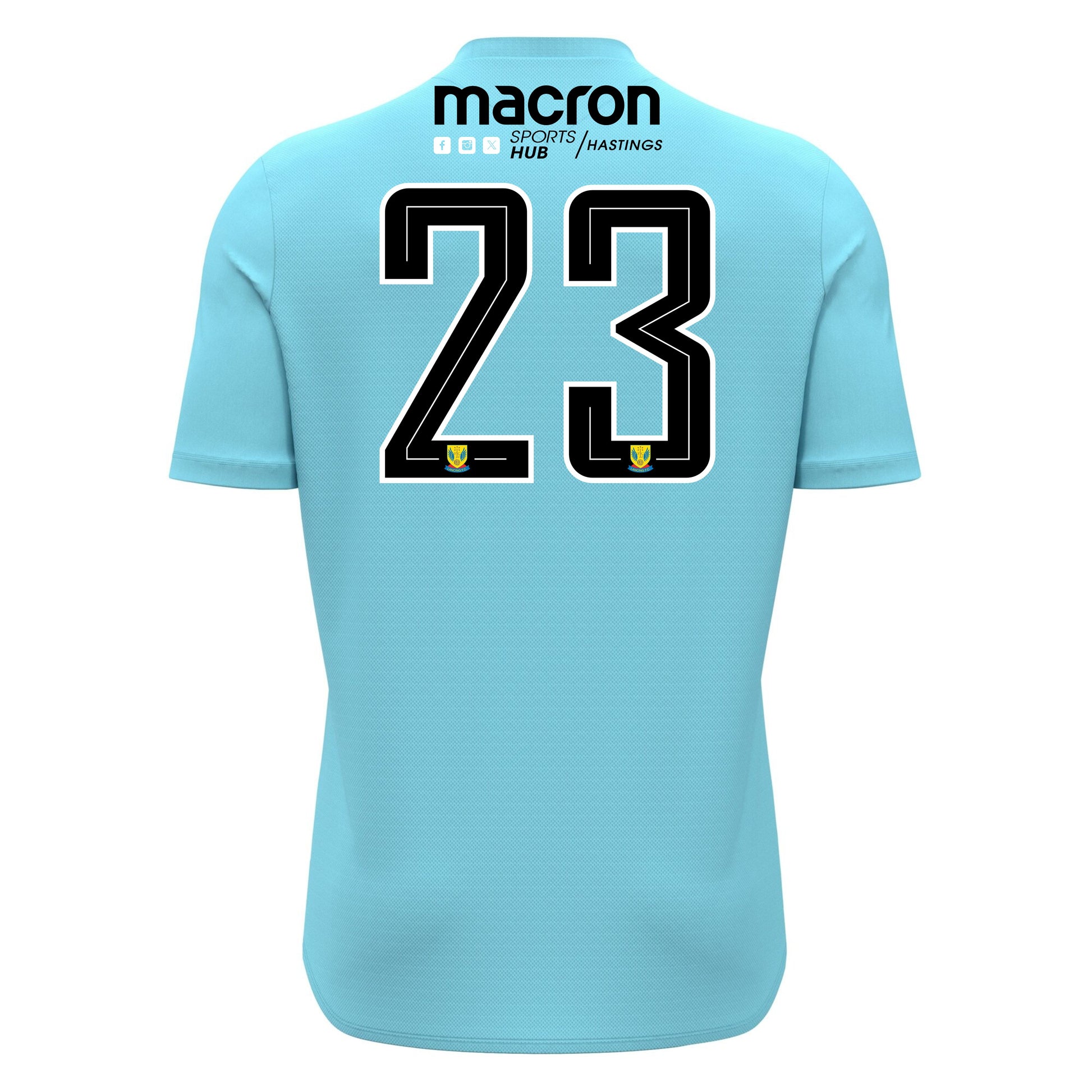 LANCING FC SNR AWAY GK YOUTH MATCH DAY SHIRT back