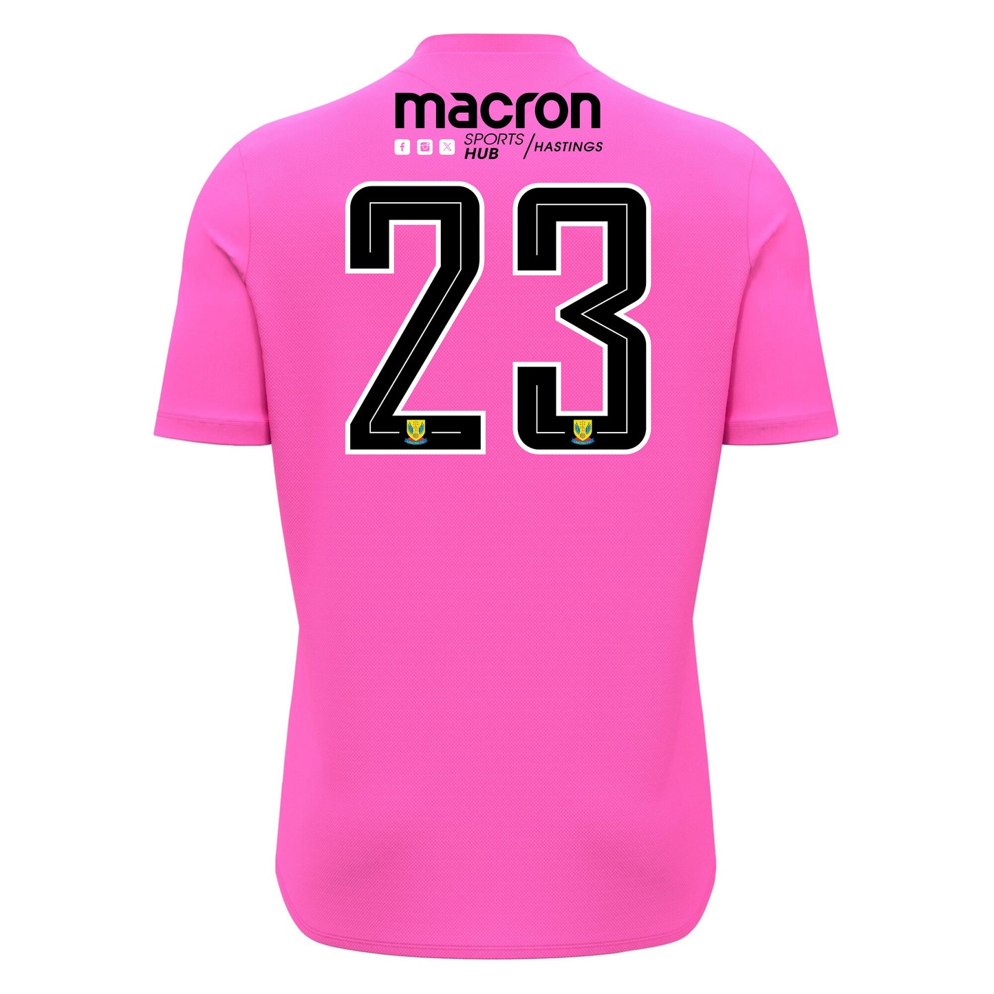 LANCING FC SNR HOME GK YOUTH MATCH DAY SHIRT back